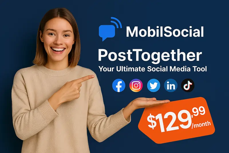 Happy customer using MobilSocial